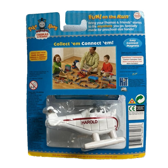 Thomas & Friends Take Along Harold Helicopter 2006 Die-Cast Sealed Toy Vehicle - Picture 2 of 8